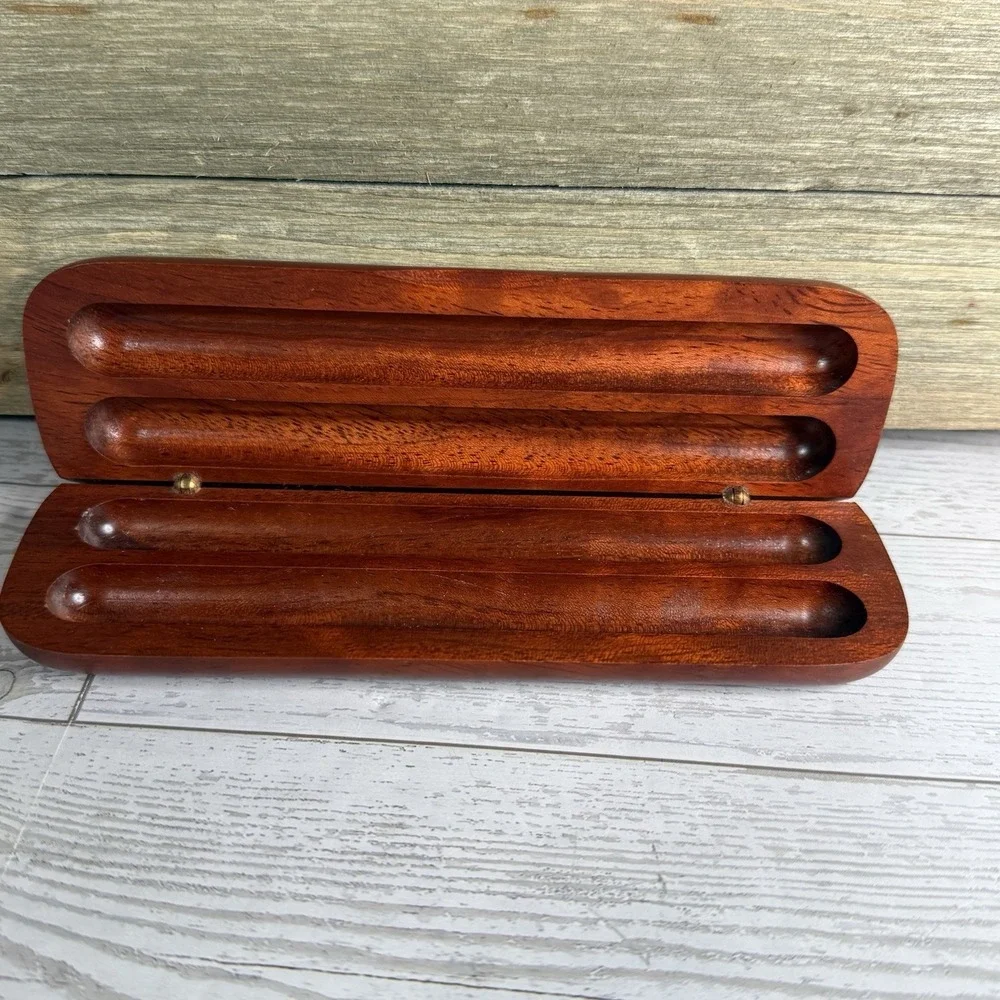 Handcrafted Wood Ballpoint Pen & Pencil Set Eagle Isaiah 40:31 Scripture Gift